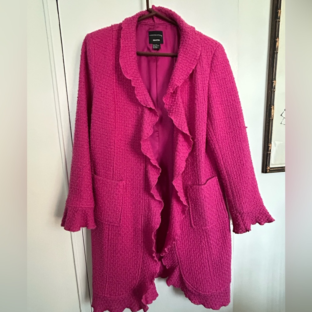 100% Wool Coat by Doncaster Collection